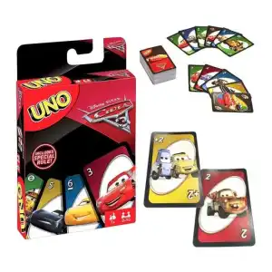 Cartas UNO Rayo MCQueen miniatura 2